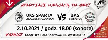 🎦🏐UKS Sparta Grodzisk Mazowiecki🆚 BAS Białystok (02/10/2021)