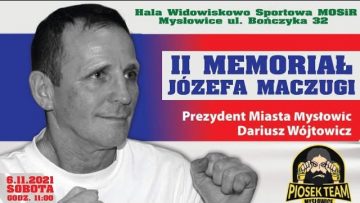 Na żywo: II Memoriał Józefa Maczugi (06/11/2021) Mysłowice