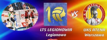 🎦🏐LTS Legionovia Legionowo 🆚 UKS Atena Warszawa