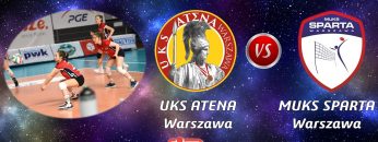 🔴🎦🏐UKS Atena Warszawa 🆚MUKS Sparta Warszawa