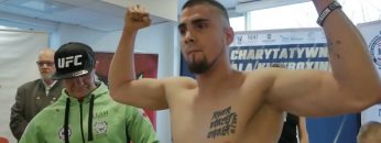 Ceremonia ważenia przed IV Galą Kickboxingu