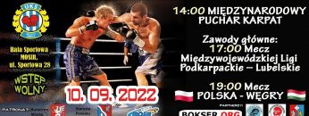 Na żywo: Międzynarodowy Puchar Karpat (10/09/2022) Dębica