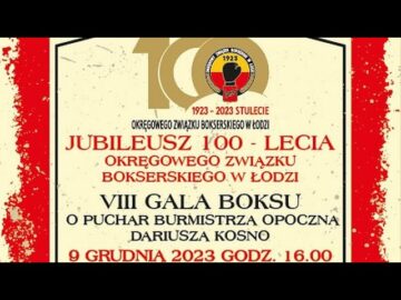 Na żywo: VIII Gala Boksu w Opocznie (09.12.2023)