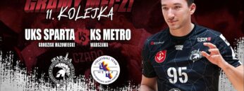 🎦🏐UKS Sparta Grodzisk Mazowiecki🆚KS Metro Warszawa (09/12/2023)