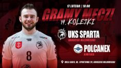🎦🏐UKS Sparta Grodzisk Mazowiecki🆚Polcanex Kobyłka (17/02/2024)